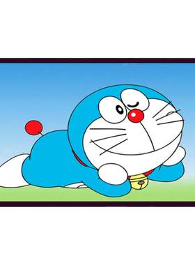 机器猫钻石画卡通动漫满钻十字绣