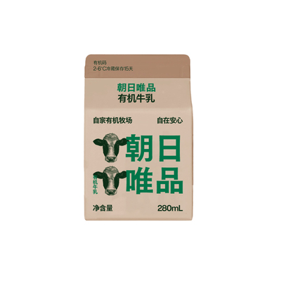 朝日唯品有机认证280ml*6盒装