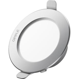 欧普照明led筒灯3w超薄孔灯吊顶天花灯过道嵌入式洞灯客厅6w铂钻