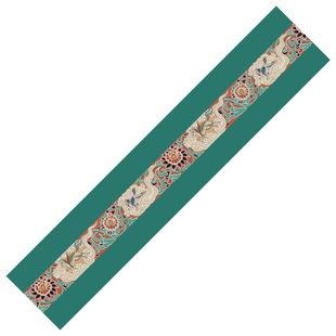 敦煌合集新中式防水禅意桌旗茶席茶桌中式茶几餐桌垫布茶台桌布