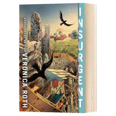 英文原版小说 Insurgent - Divergent Trilogy Book 2分歧者2 10周年纪念版 英文版