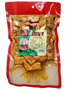 亚圣斋香菇豆干350g五香味豆制品