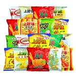 上好佳鲜虾片虾条薯片50包儿童零食大礼包好吃的小吃休闲食品批发