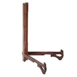 鸡翅木普洱茶饼架茶架子茶具配件红木盆架展示架托盘架支架