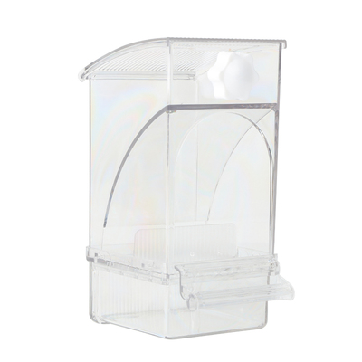 高能鹦鹉自动喂食器一体式防撒溅