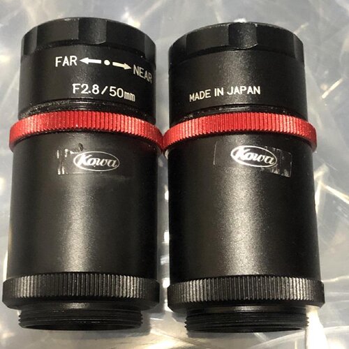 议价Kowa LM50JCM-V 工业镜头50mm F2.8 C口 2/3 定焦抗震镜头 包