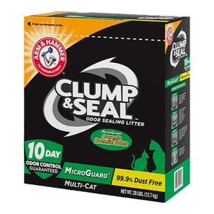 【黑盒绿标】艾禾美猫砂除臭矿石钠基膨润土小颗粒铁锤猫砂12.7kg