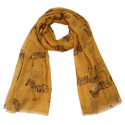 英国异域风情印花薄款围巾