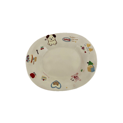 JOJO'SLIFEPD涂鸦系列椭圆形盘