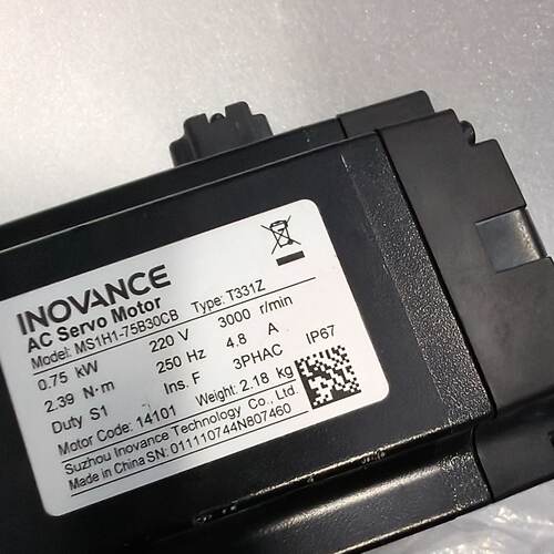 议价Inovance Servo Motor Ms1h1-75B30cb 75适用