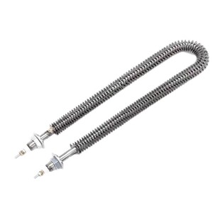 U型不锈钢空气干烧电热棒 散热片电热管翅片加热管烤箱发热管220V