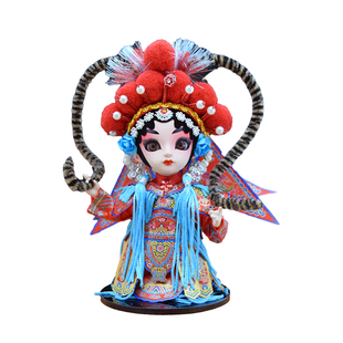 北京非遗绢人娃娃摆件中国特色礼物送老外出国礼品外宾会议伴手礼