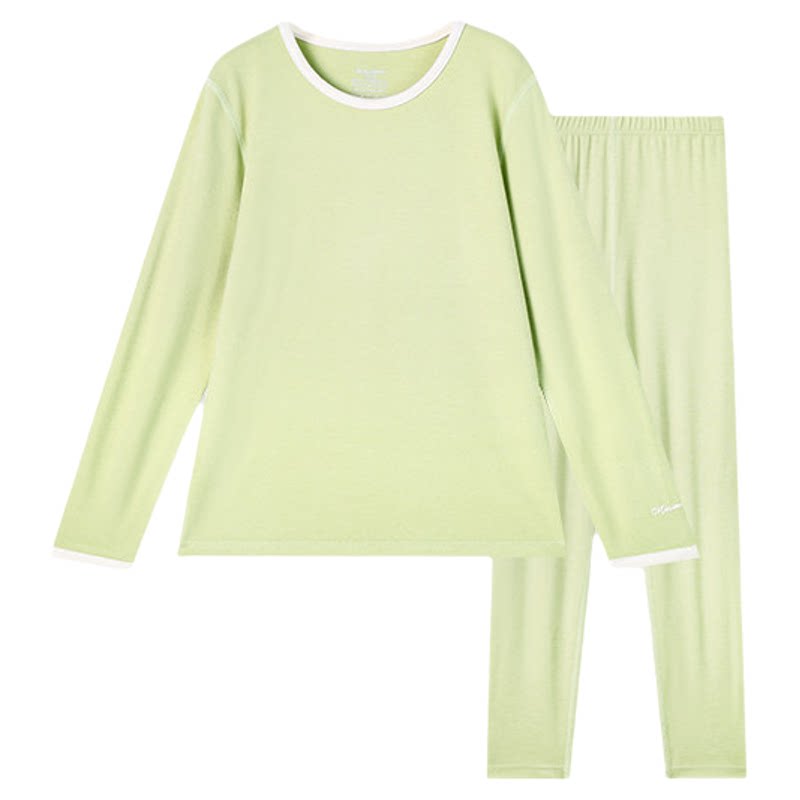 久岁伴女童保暖内衣套装秋冬中大童青少年德绒秋衣秋裤女孩初中生