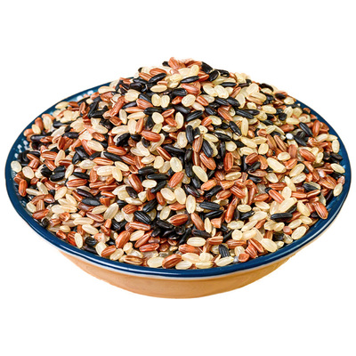 低脂饱腹三色糙米新米真空5斤