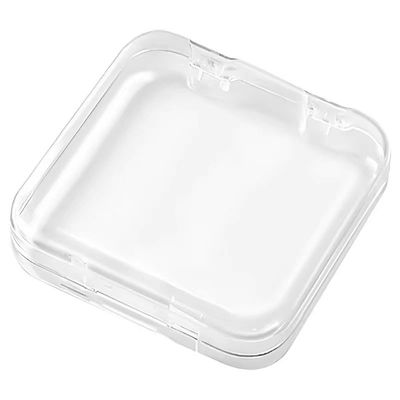 58/65mm吧唧收纳盒谷子保护盒展示架吃谷人桌面收纳密封防潮防尘