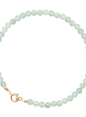 普陀山天然东陵玉手链女好运平安