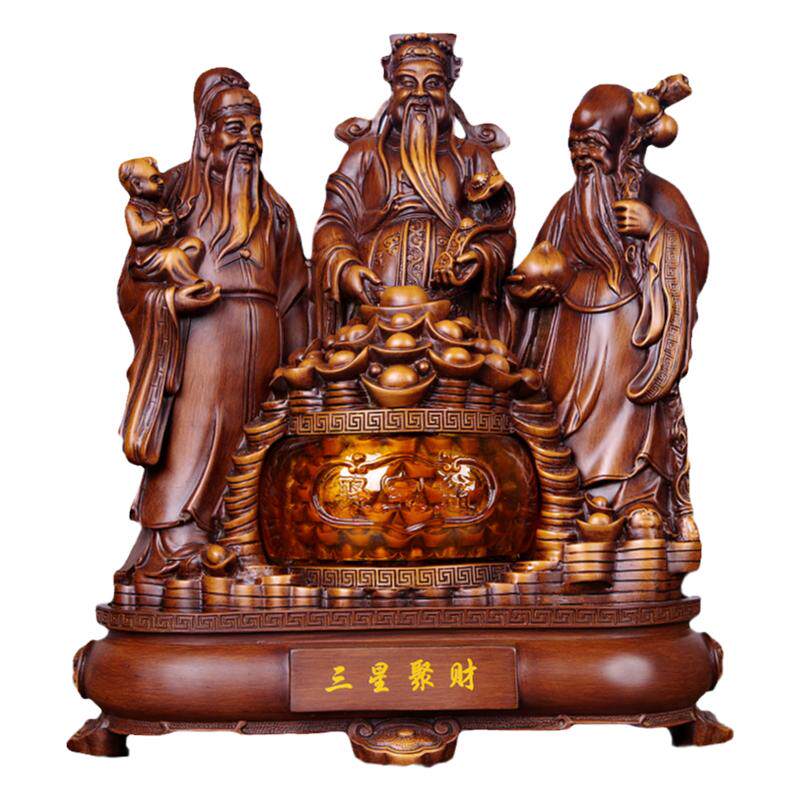 神像招财装饰品福禄寿三星