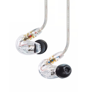 Shure舒尔SE215入耳式监听有线耳机隔音降噪耳塞音乐耳机官方正品