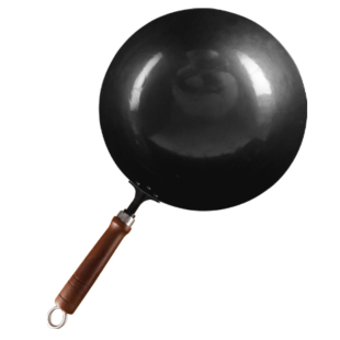 轻便手工铁锅官方旗舰炒菜锅老式家用无涂层不粘锅燃气灶产地章丘