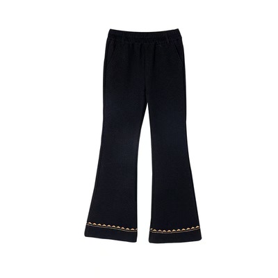 媛媛公主童装女童加绒牛仔裤