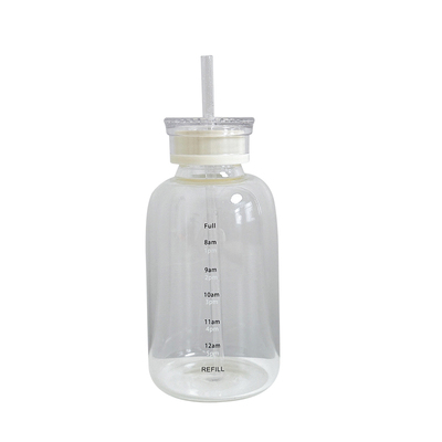 水杯玻璃杯2025新款吸管杯透明