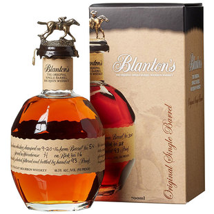 礼品包邮 Blanton's Bourbon Whiskey 波兰顿波本威士忌 单桶黄标