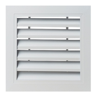 铝合金百叶窗通风口防雨空调新风系统回格隔栅装饰透气排风罩盖板