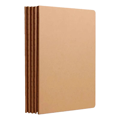 思进牛皮纸A5横线笔记本子批发