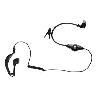 快立讯迷你小型对讲讲机耳机线原装配件华为头Type-C接口通用耳麦