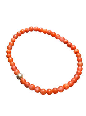 天然保山南红玛瑙手串