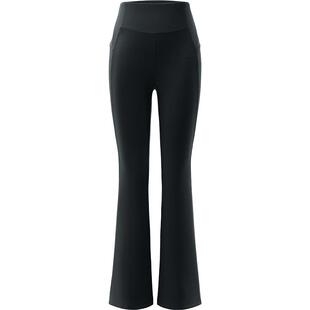 蕉下女士暴走微喇裤高暖高弹加绒瑜伽裤高腰提臀喇叭裤