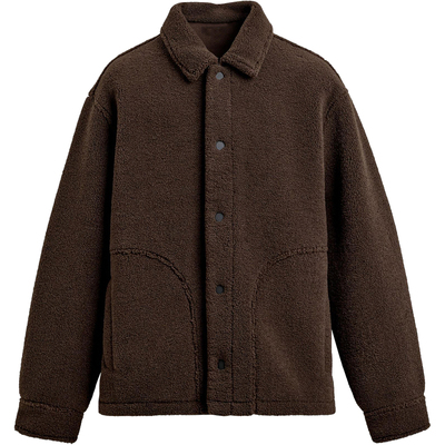 西班牙单！宽松抓绒衬衫外套