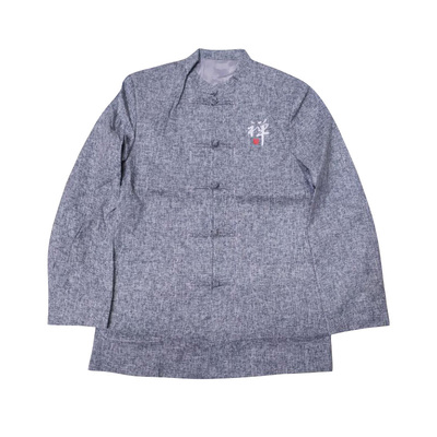 春秋宽松外套青年复古汉服中山装