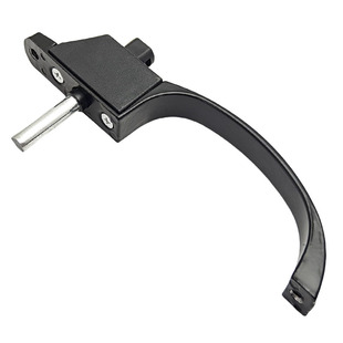 三推金刚网纱窗把手防盗纱窗执手锁三节推拉提手纱窗门拉手配件