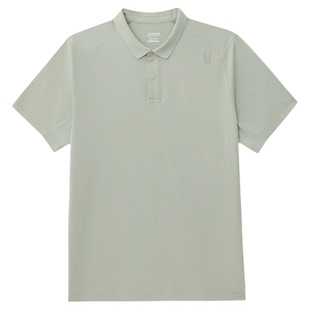 SPYDER蜘蛛春夏男冰香玉汗布凉感抗菌短袖翻领POLO衫02OO26108KM