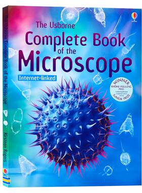 进口英文原版正版 Complete Book of the Microscope 显微镜全集 微生物科普启蒙 生物科学学习参考书籍 全彩图解 Usborne 出品