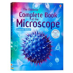 进口英文原版正版 Complete Book of the Microscope 显微镜全集 微生物科普启蒙 生物科学学习参考书籍 全彩图解 Usborne 出品