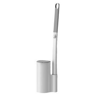 厕所马桶刷子一次性马桶刷子壁挂式可抛家用卫生间免洗替换片刷头