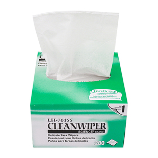 无尘擦拭纸实验室用抽纸精密仪器工业清洁擦镜头纸吸水吸油小绿盒