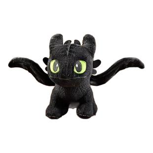 环球影业驯龙高手无牙仔毛绒玩具夜煞炫酷玩偶公仔可爱生日礼物男