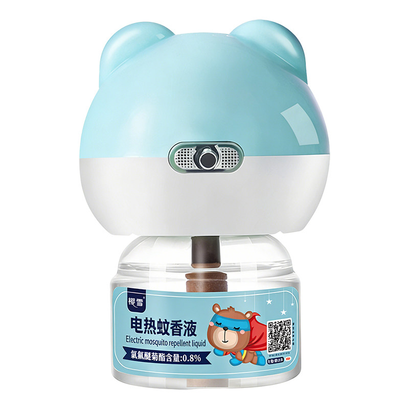 樱雪电热蚊香液器驱蚊补充液无香家用插电式防蚊神器液水温和无味