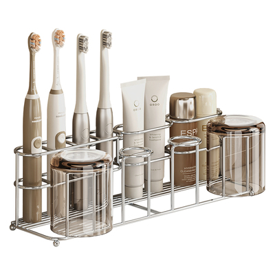 牙刷置物架304不锈钢电动牙刷置