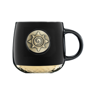 Blizzard暴雪官方游戏周边炉石传说浮雕铜章马克杯陶瓷杯