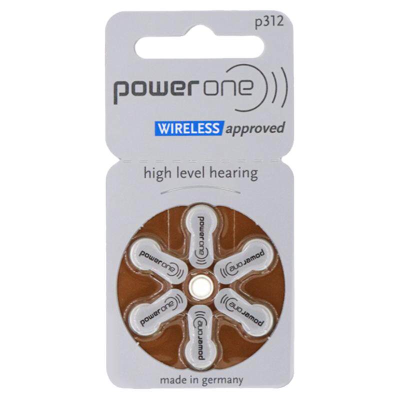 powerone助听器电池德国进口P10P13P312P675峰力纽扣电子