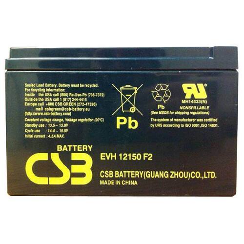 CSB蓄电池EVH1215012V15AH机房UPS电源配套EPS直流屏通讯系统