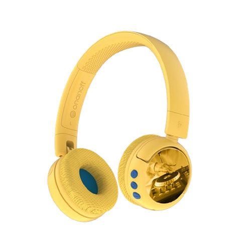 BuddyPhones PopFun头戴式儿童蓝牙耳机学习网课无线有线两用耳麦