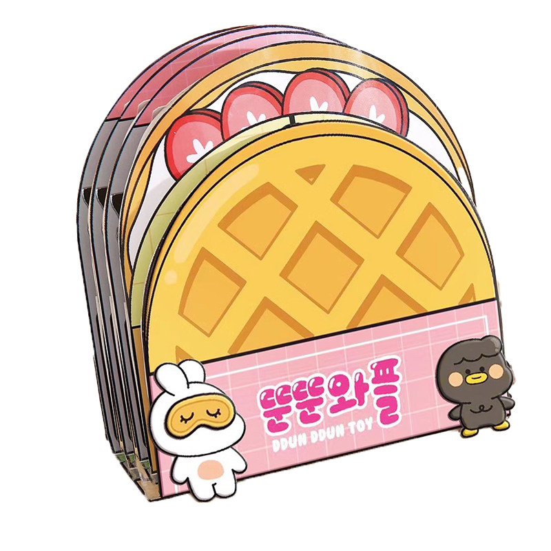 华夫饼安静书新款超厚版本