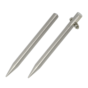 304不锈钢接地棒1.5米接地棒防锈防雷避雷工业接地极16mm