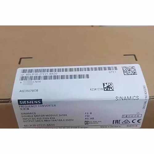 询价6SL3120-2TE21-8AD0 SINAMICS