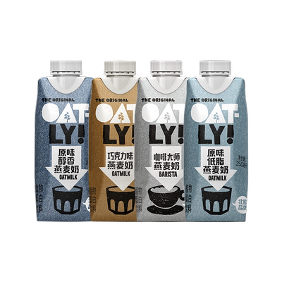 OATLY咖啡大师燕麦奶谷物饮料